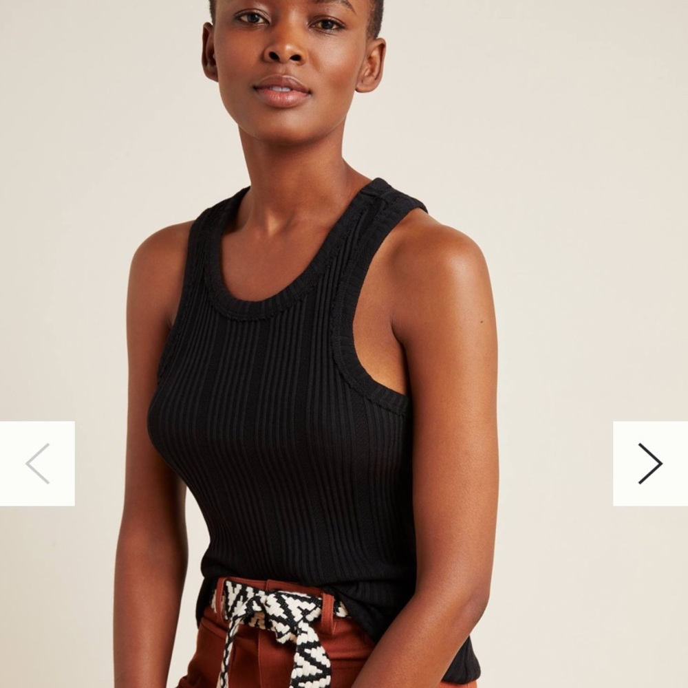 NWT Anthropologie Ribbed Tank